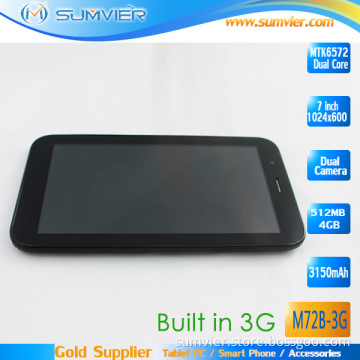 7inch 4G Dual Camera Mini Pad with Android 1024*600